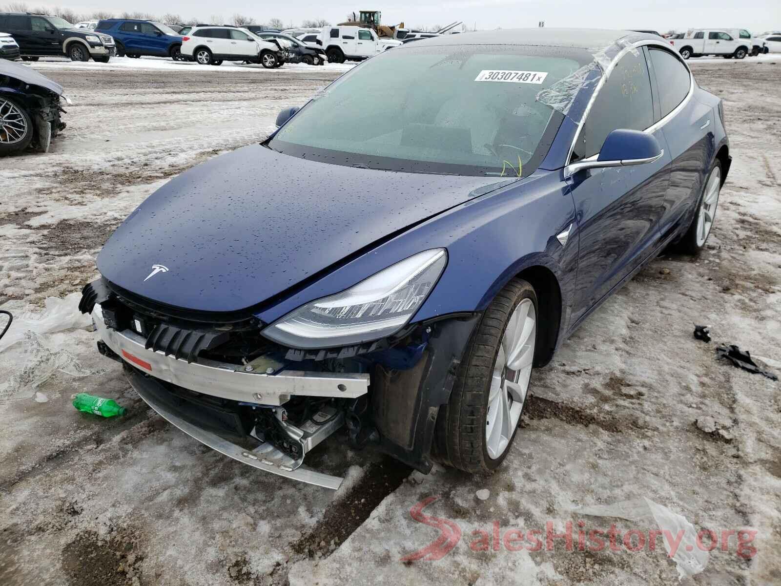 5YJ3E1EB7KF477625 2019 TESLA MODEL 3