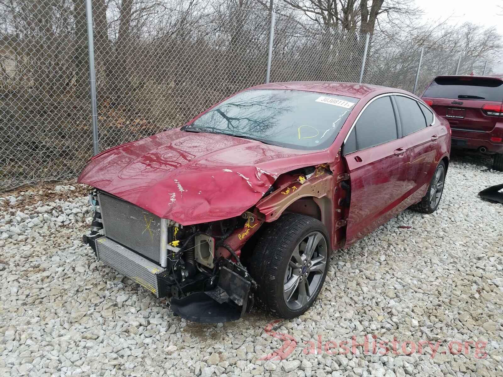 3FA6P0VP1HR180392 2017 FORD FUSION