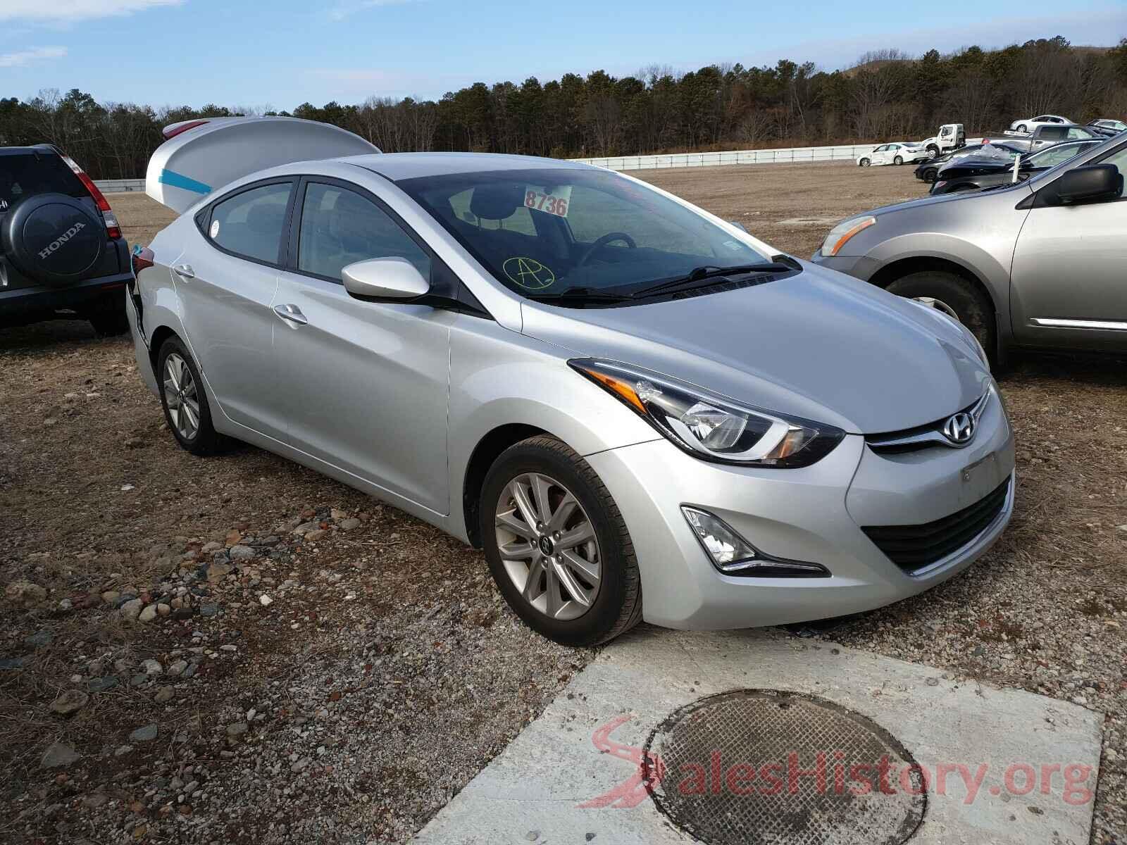 5NPDH4AE0GH684640 2016 HYUNDAI ELANTRA