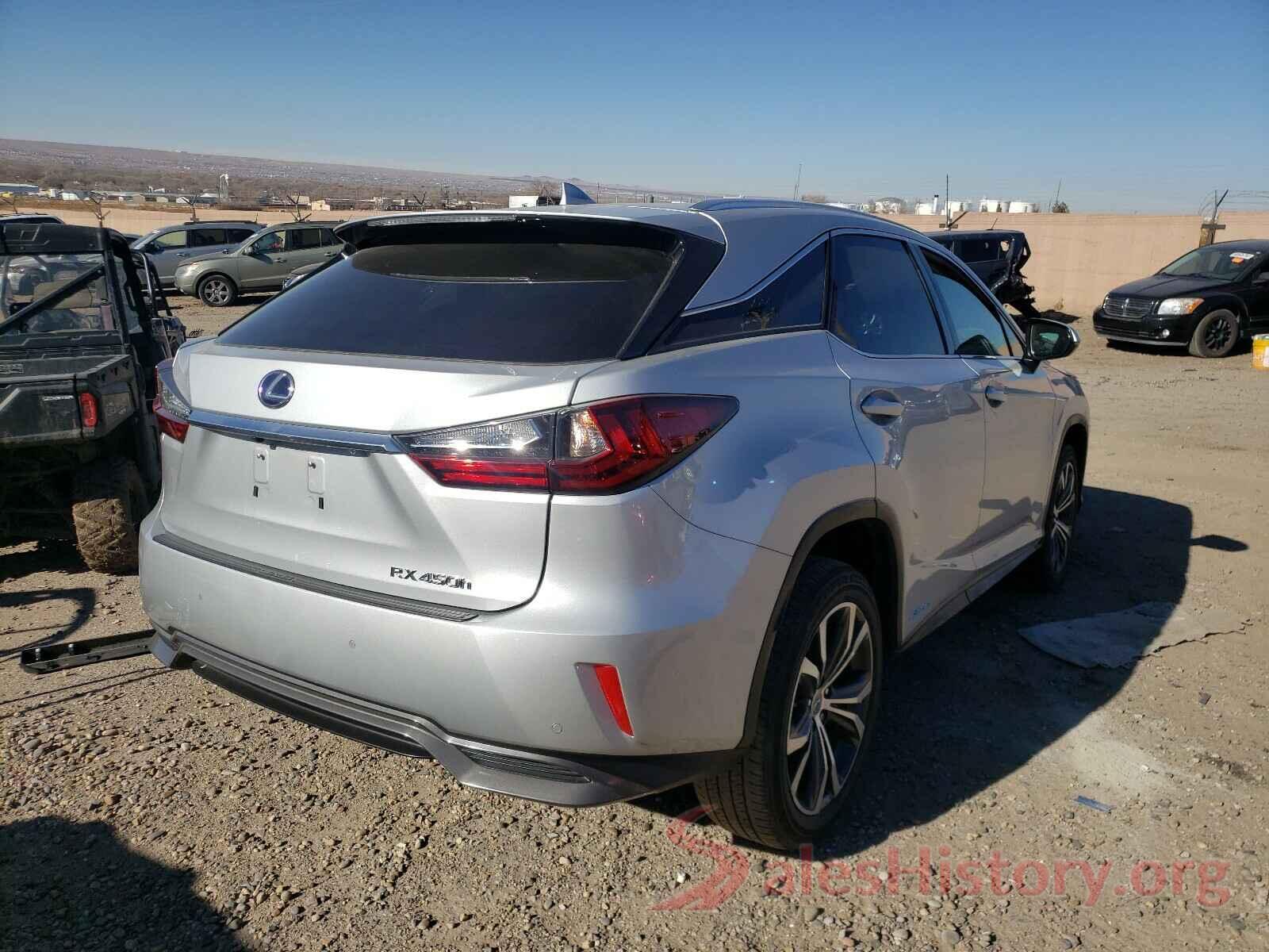 2T2BGMCA9GC006326 2016 LEXUS RX450