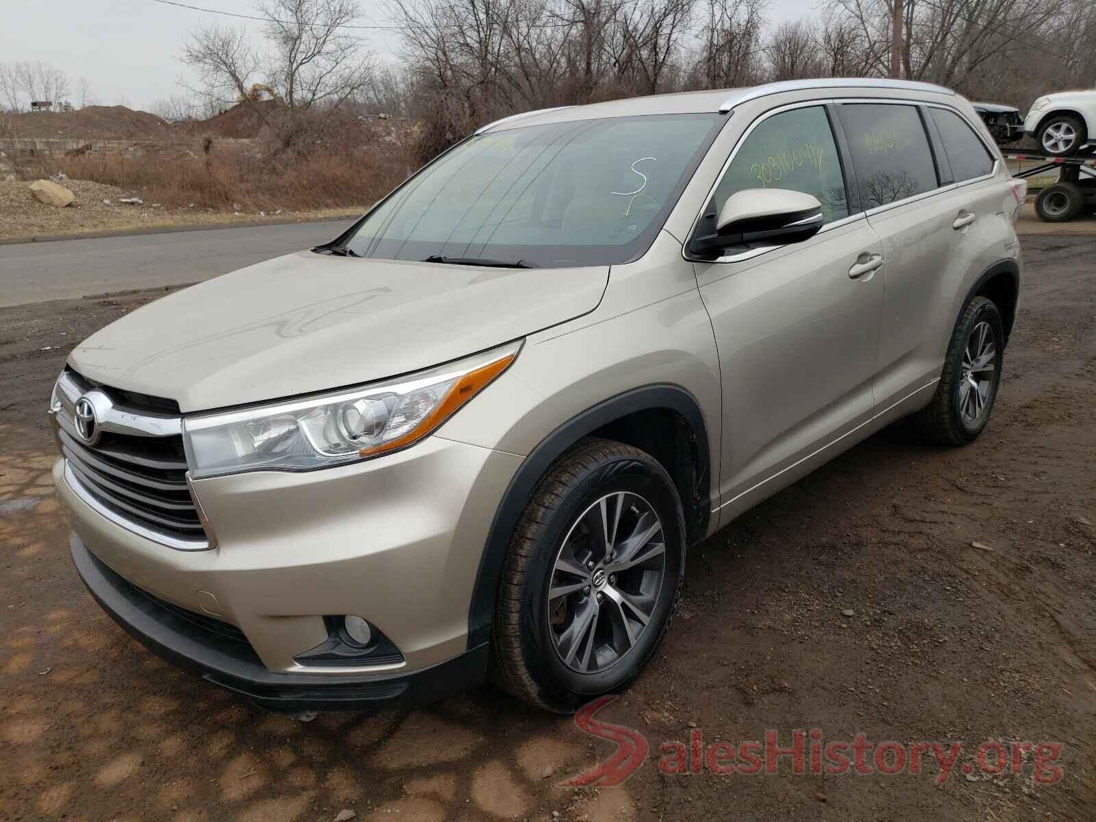 5TDKKRFH6GS132174 2016 TOYOTA HIGHLANDER