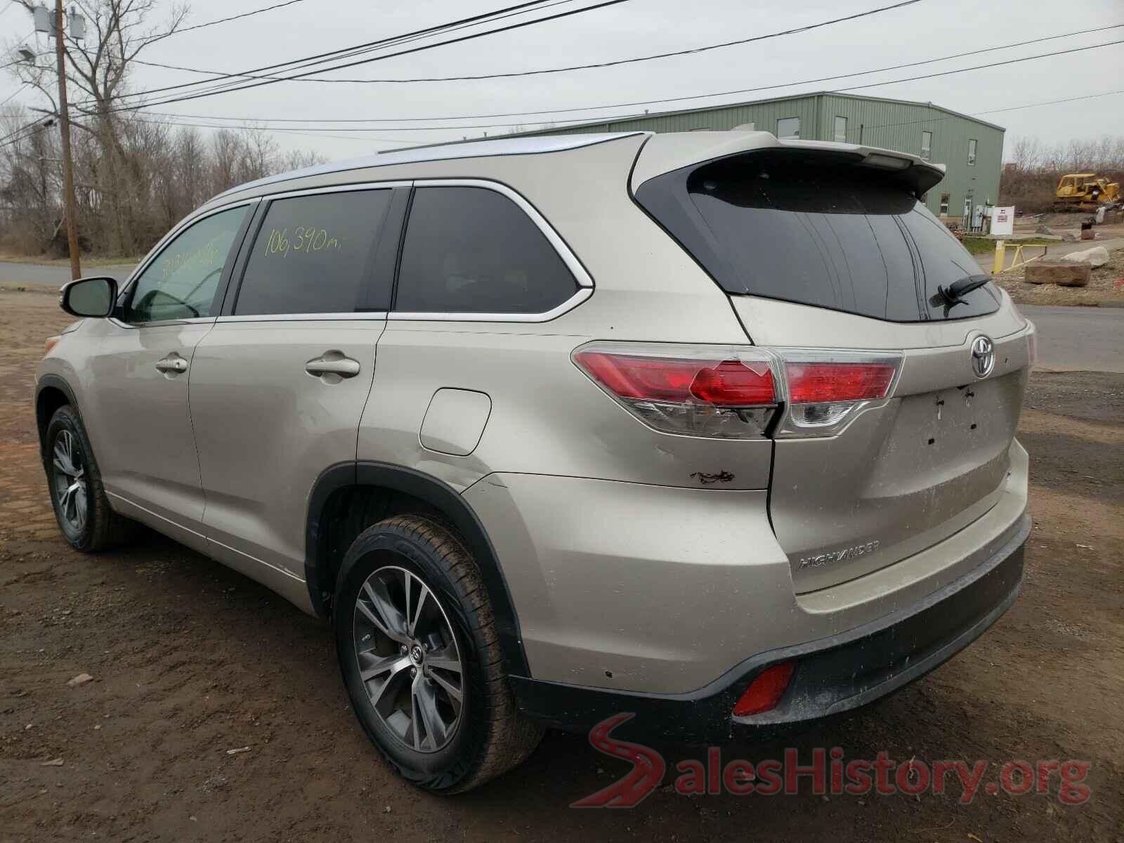 5TDKKRFH6GS132174 2016 TOYOTA HIGHLANDER