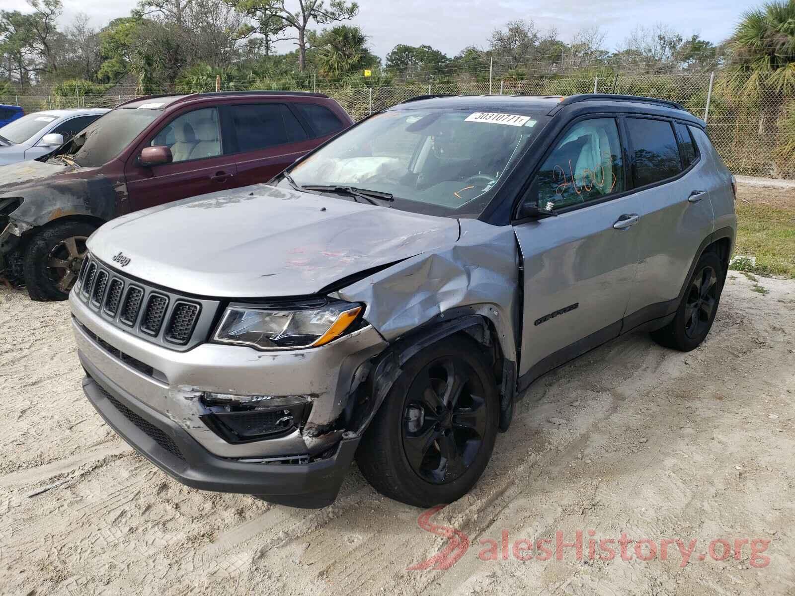 3C4NJCBB8LT159102 2020 JEEP COMPASS