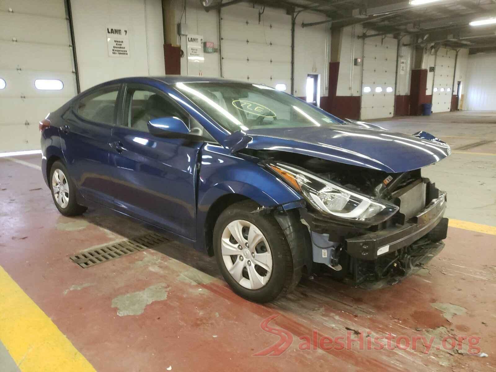 5NPDH4AEXGH781909 2016 HYUNDAI ELANTRA