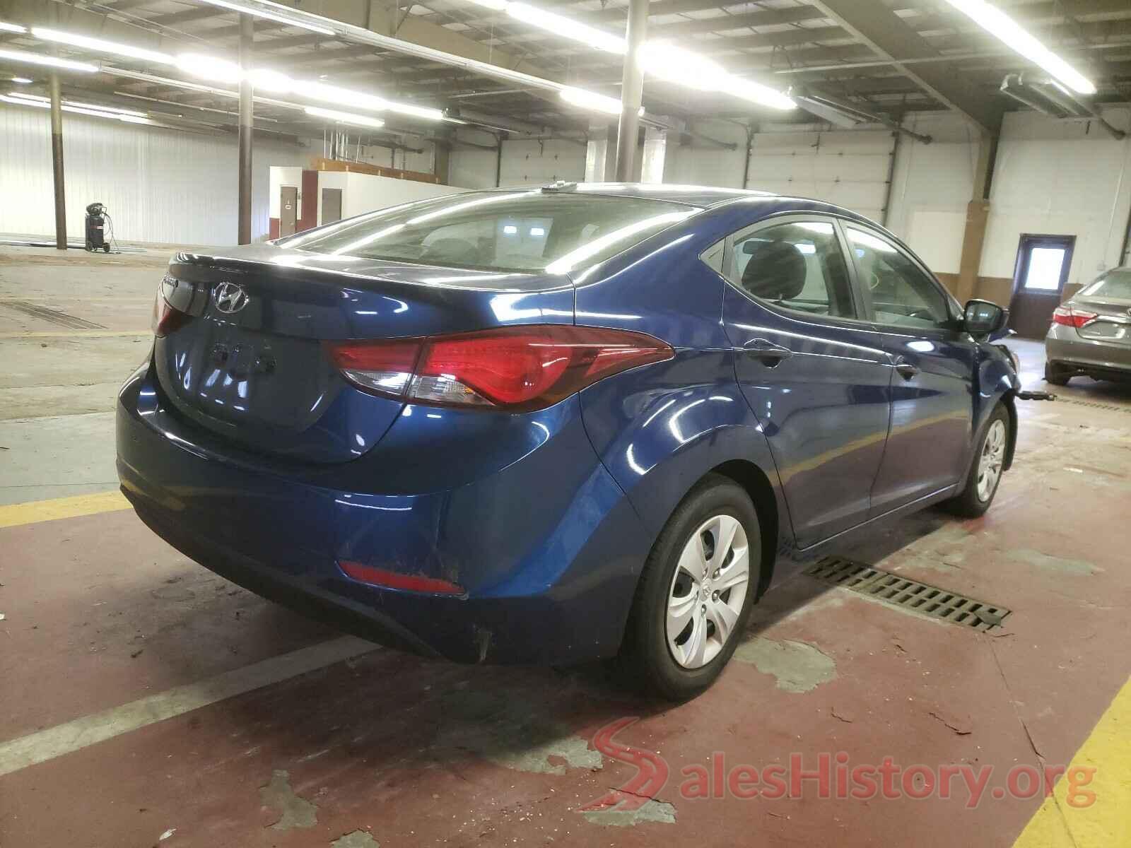 5NPDH4AEXGH781909 2016 HYUNDAI ELANTRA