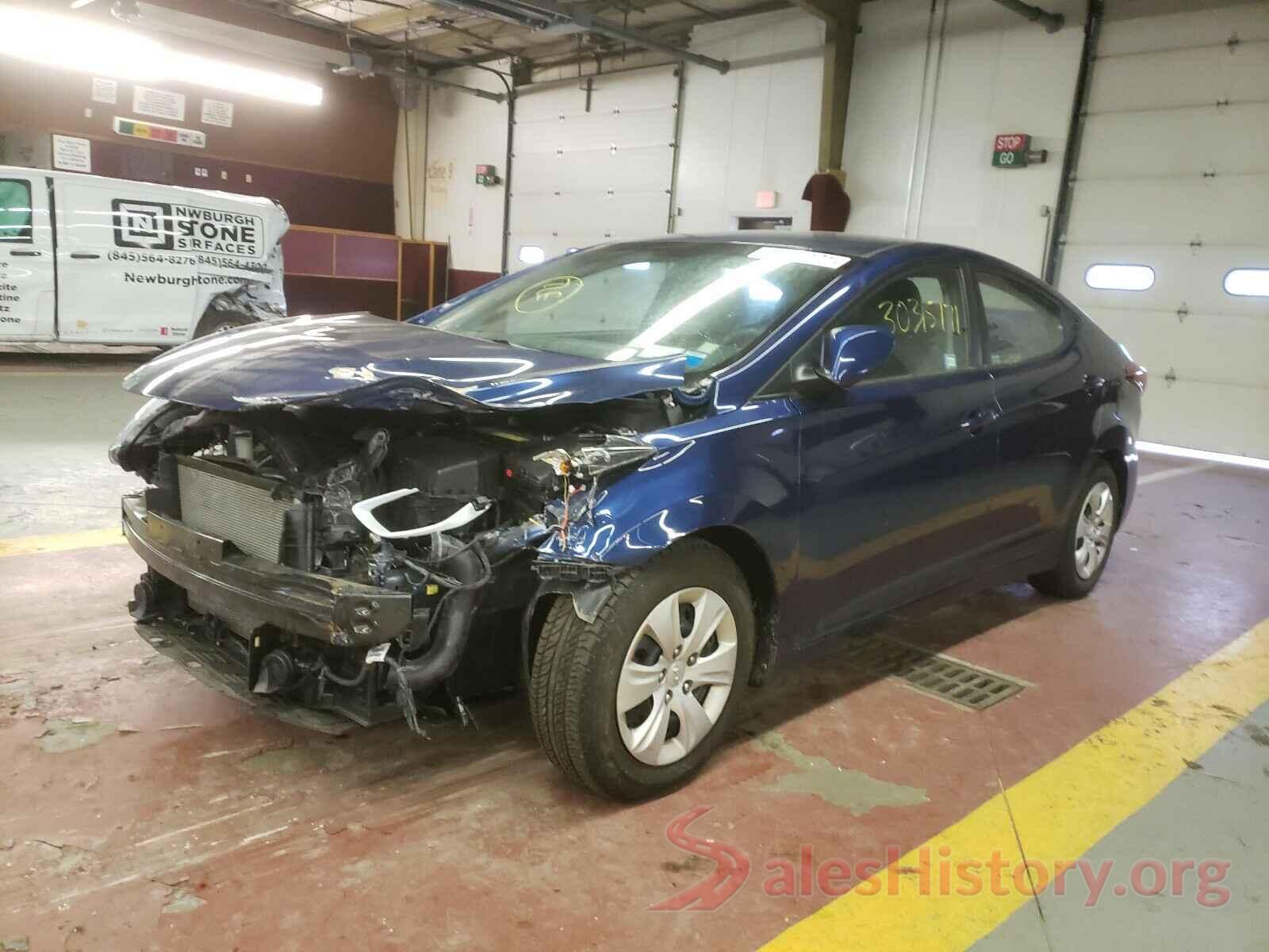 5NPDH4AEXGH781909 2016 HYUNDAI ELANTRA