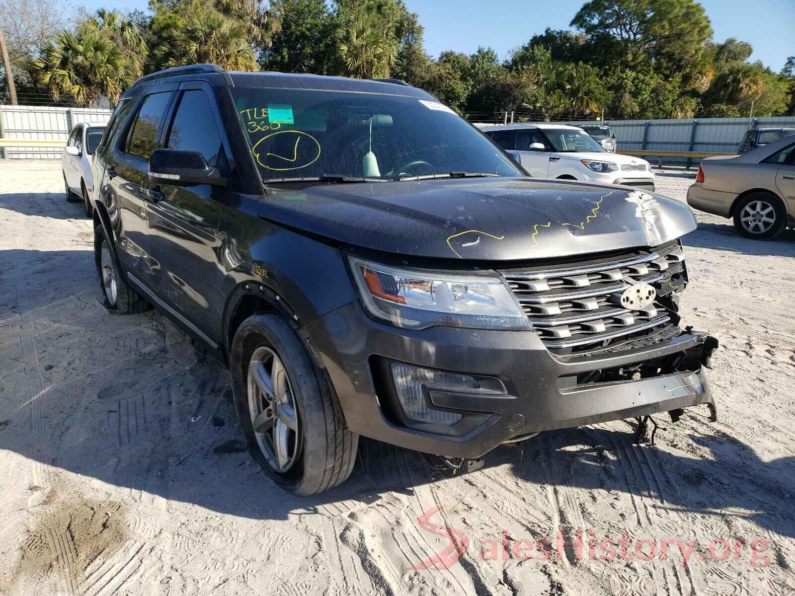 1FM5K8D85HGB08157 2017 FORD EXPLORER