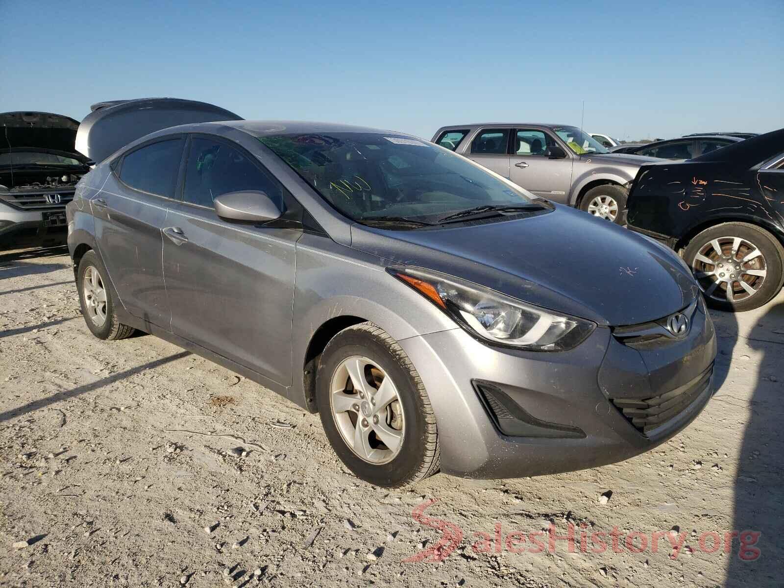 5NPE34AF3HH497163 2014 HYUNDAI ELANTRA