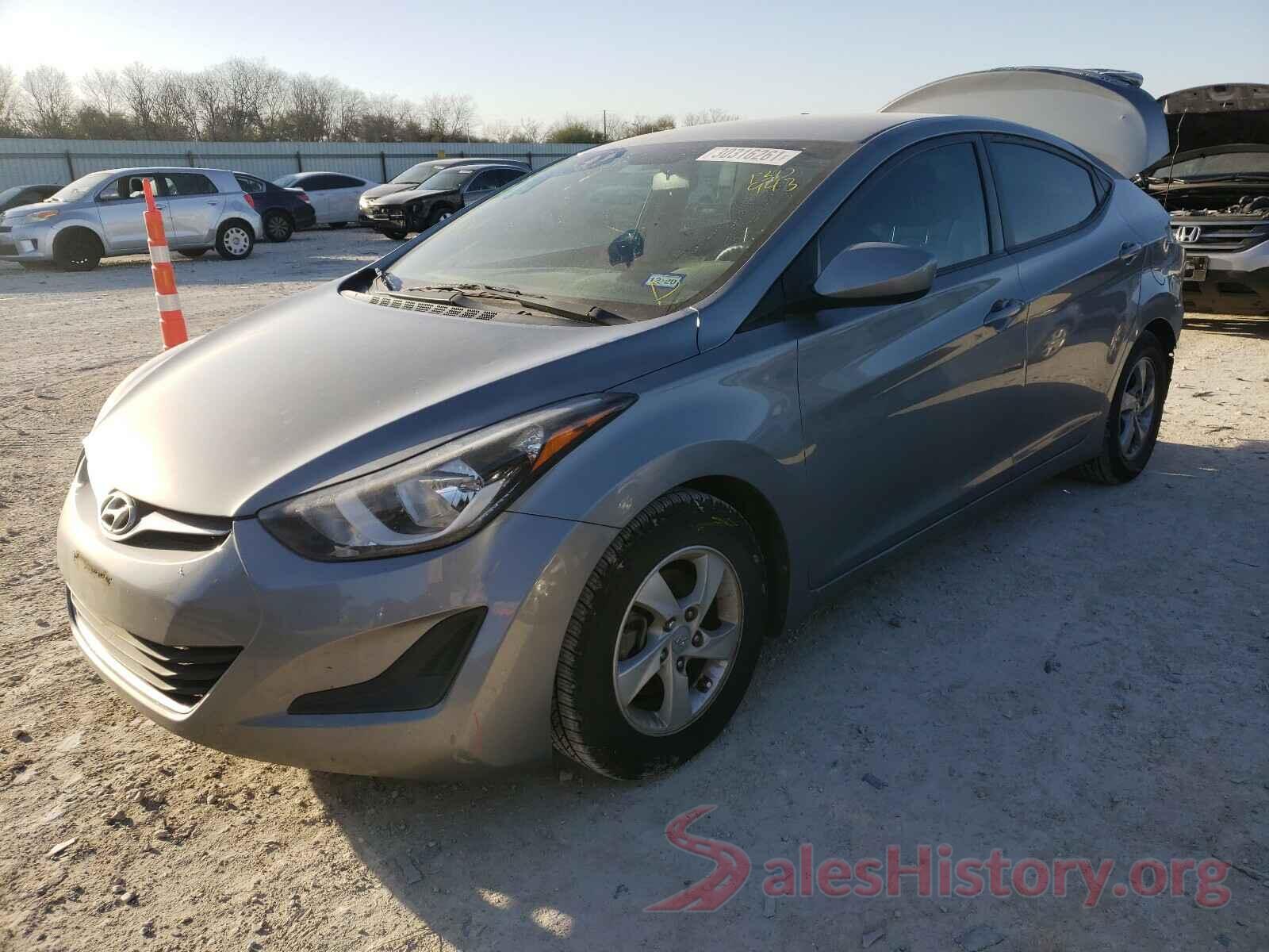 5NPE34AF3HH497163 2014 HYUNDAI ELANTRA