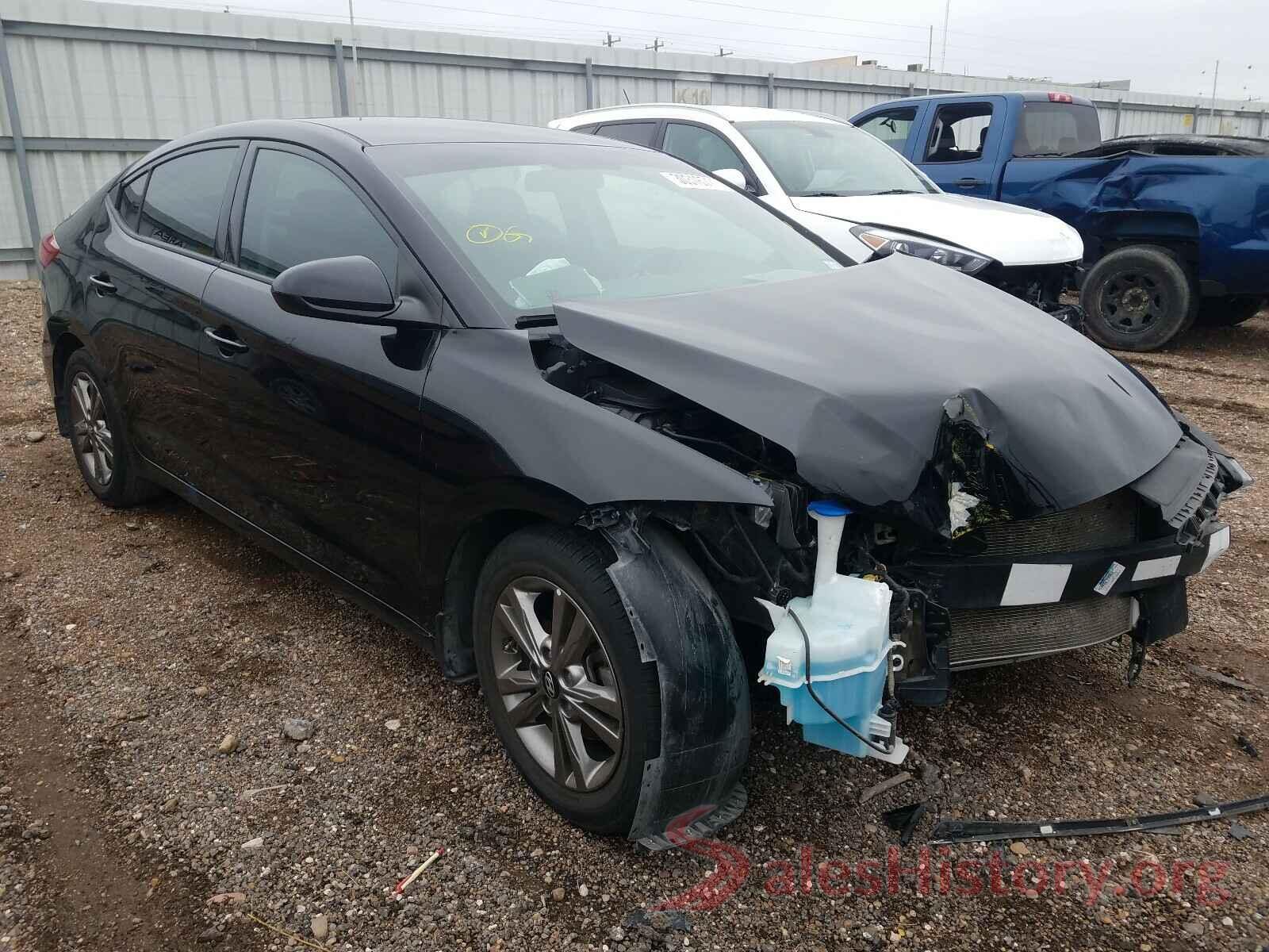 5NPD84LF4JH218142 2018 HYUNDAI ELANTRA