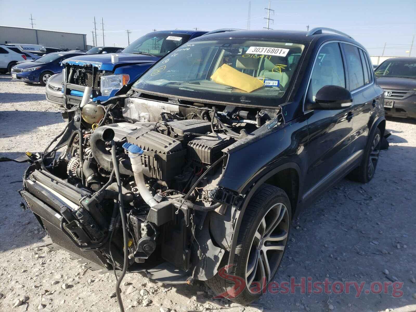 WVGWV7AX6HK016411 2017 VOLKSWAGEN TIGUAN