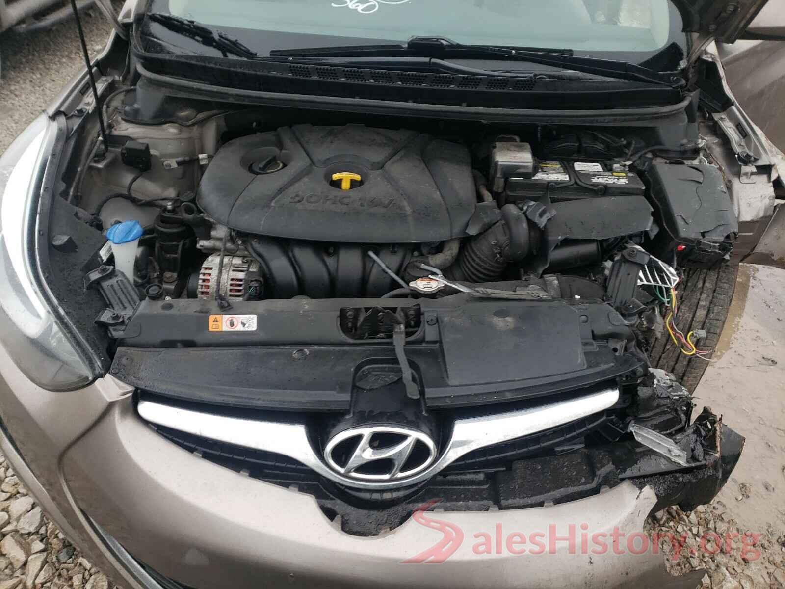 5NPDH4AE6GH719696 2016 HYUNDAI ELANTRA