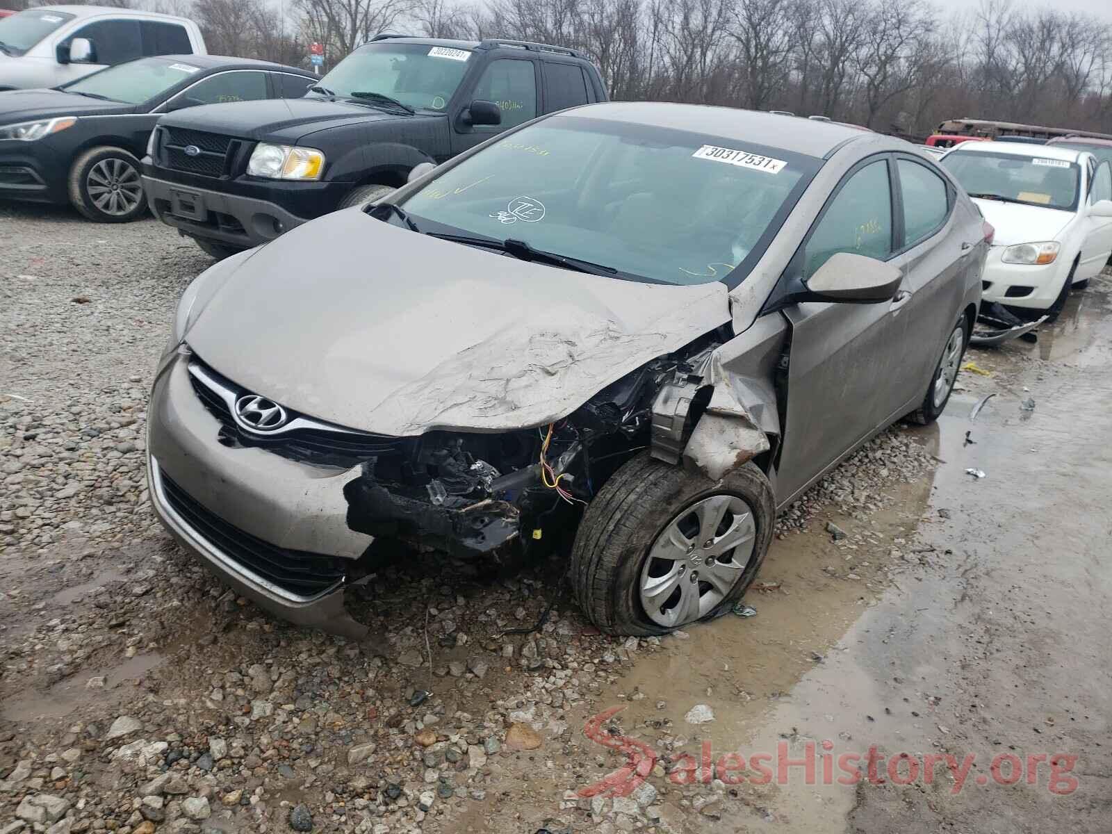 5NPDH4AE6GH719696 2016 HYUNDAI ELANTRA