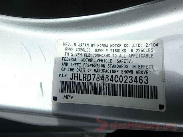 5NPDH4AE4GH733404 2004 HONDA CRV