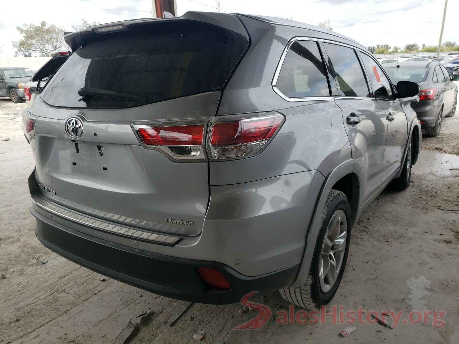 5TDYKRFHXGS155869 2016 TOYOTA HIGHLANDER