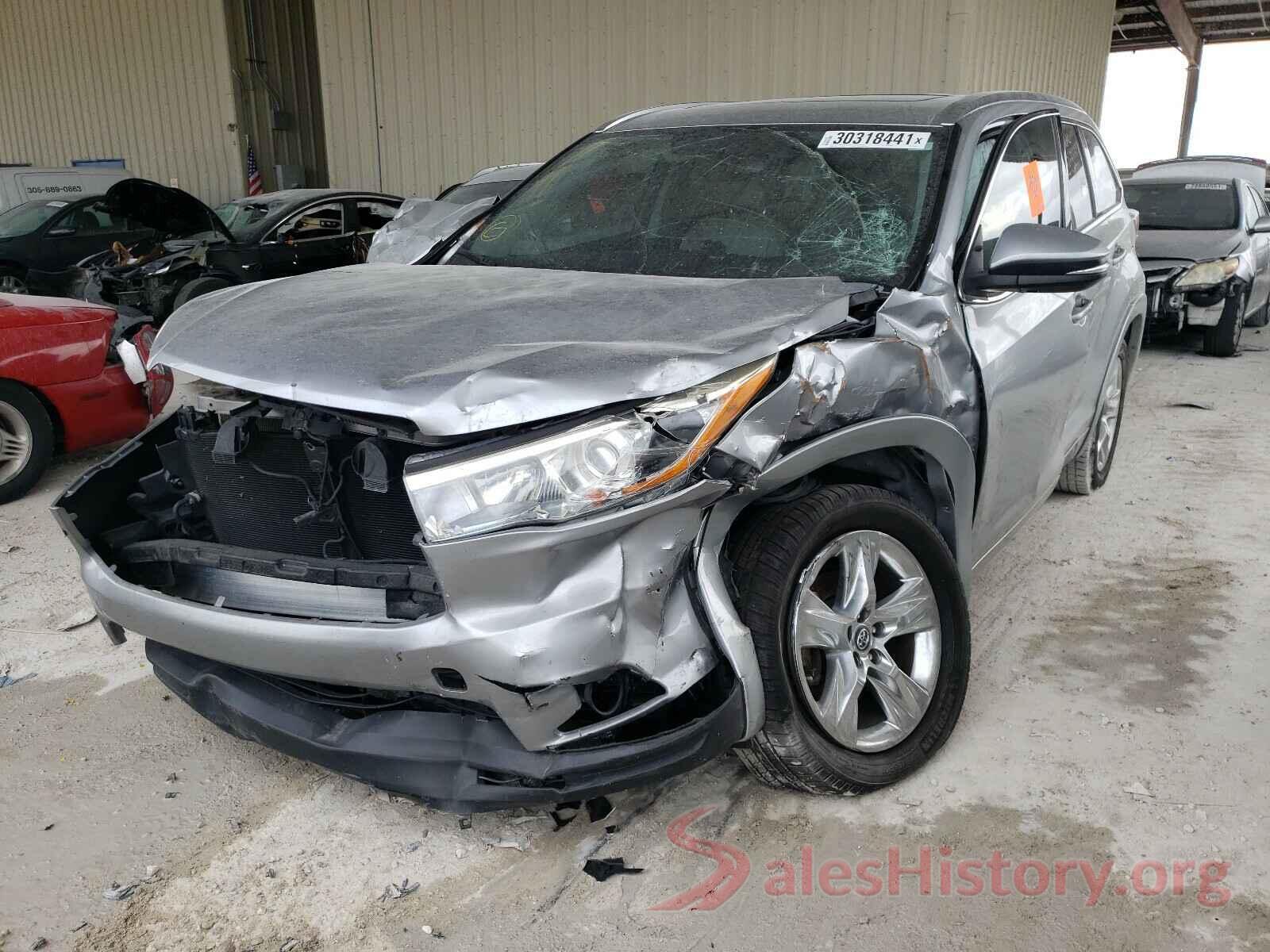 5TDYKRFHXGS155869 2016 TOYOTA HIGHLANDER