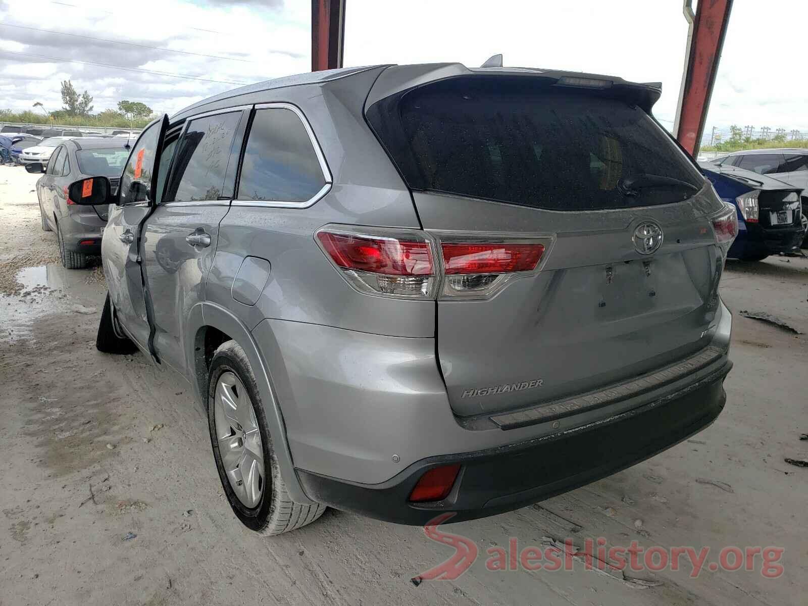 5TDYKRFHXGS155869 2016 TOYOTA HIGHLANDER