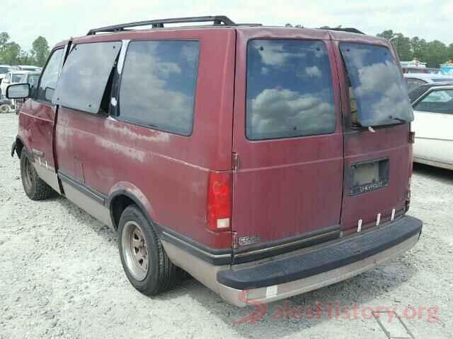 5YFBURHE6JP746347 1992 CHEVROLET ASTRO