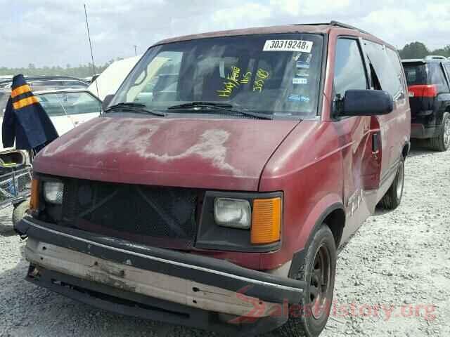 5YFBURHE6JP746347 1992 CHEVROLET ASTRO