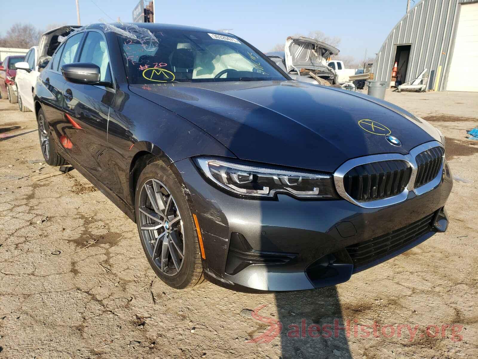 3MW5R7J54K8B02406 2019 BMW 3 SERIES