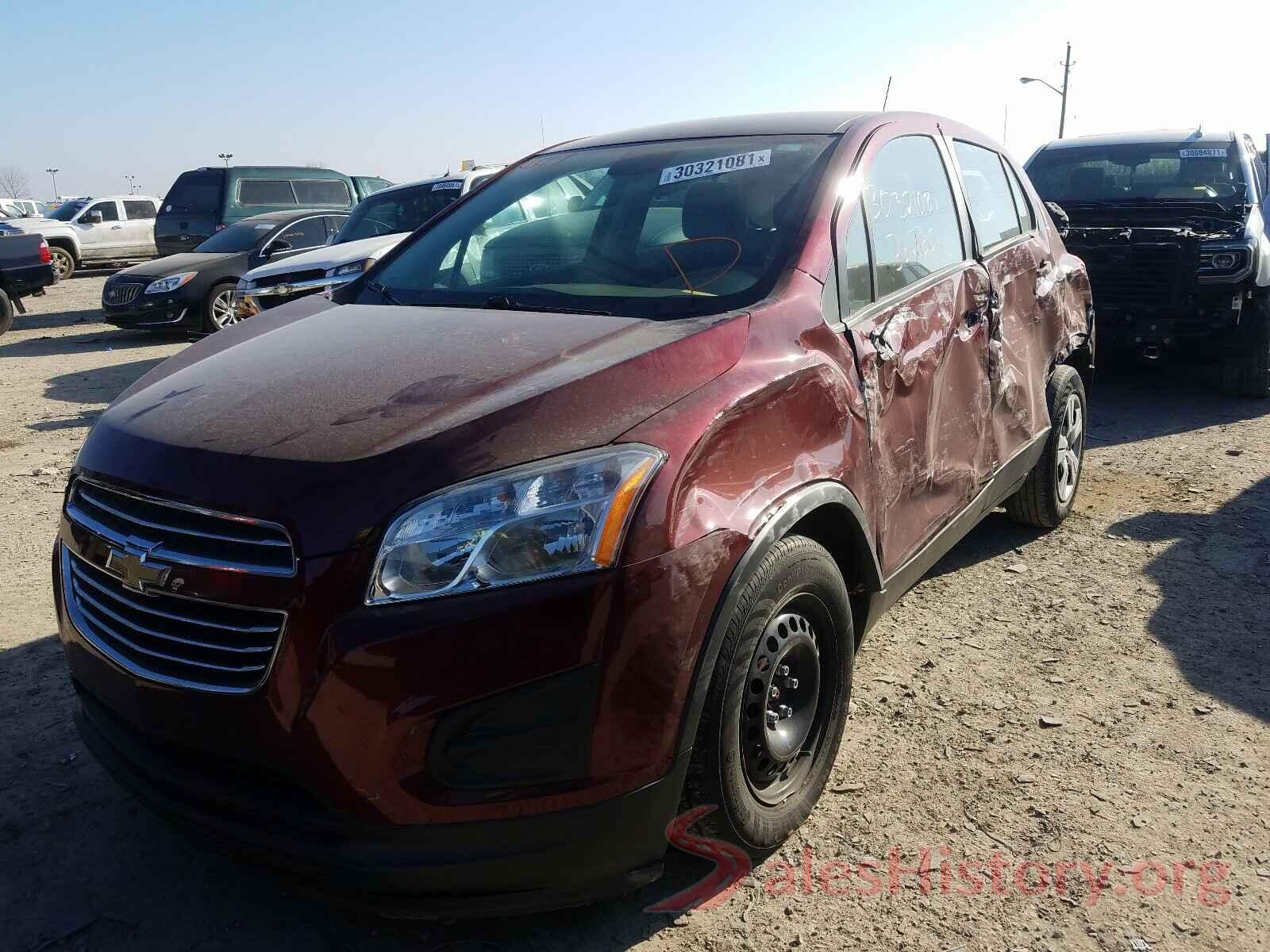 3GNCJKSB7GL121343 2016 CHEVROLET TRAX