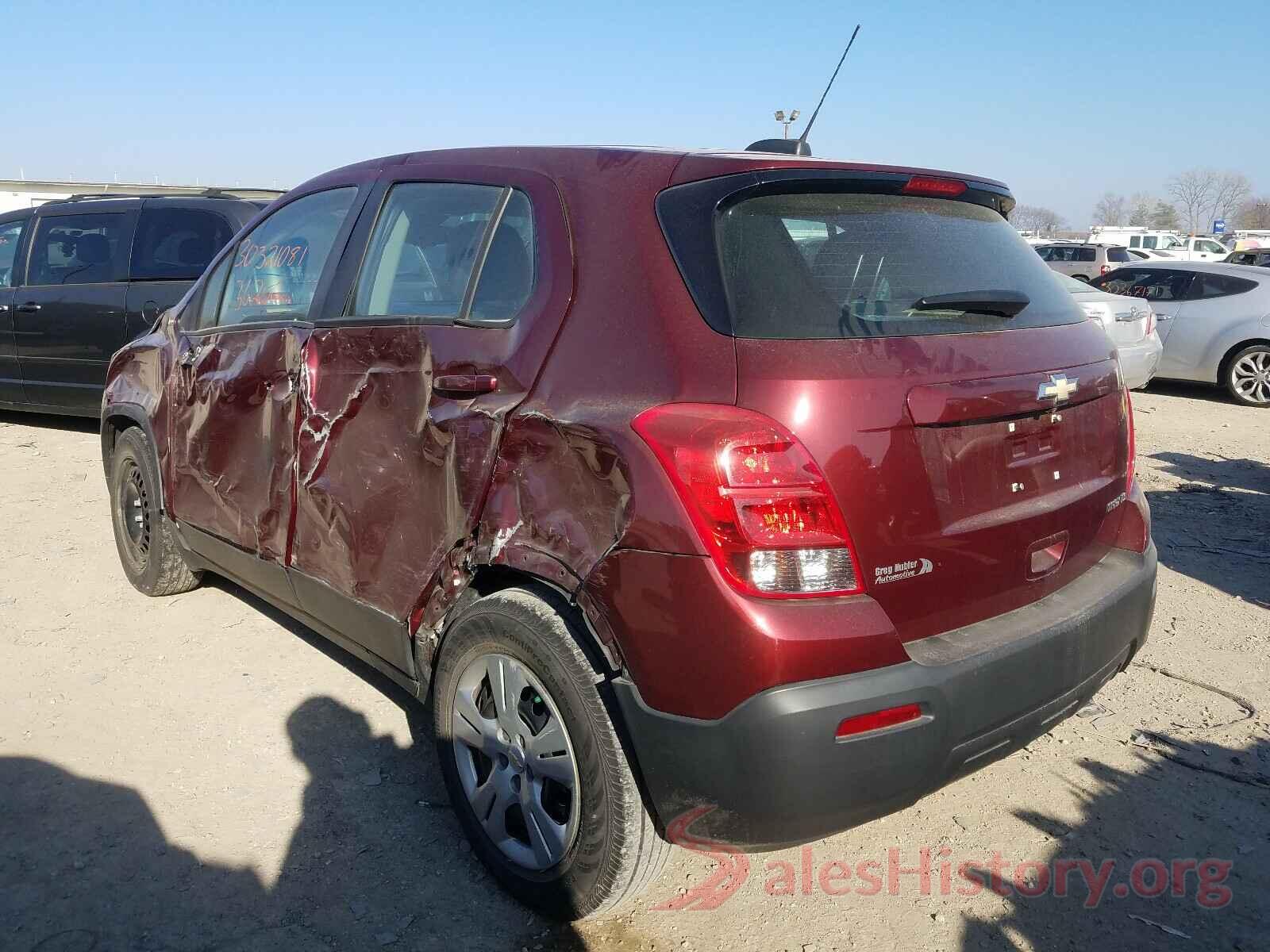 3GNCJKSB7GL121343 2016 CHEVROLET TRAX