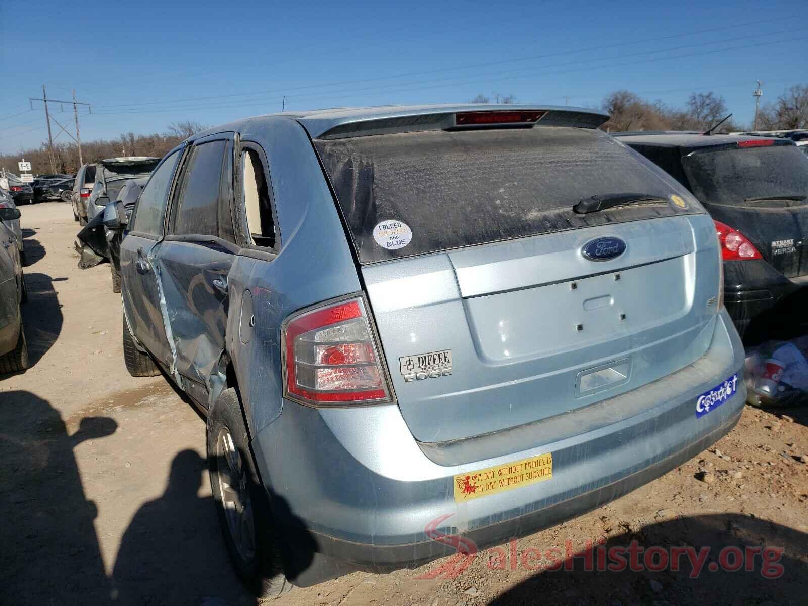 3TMCZ5AN2MM381721 2008 FORD EDGE