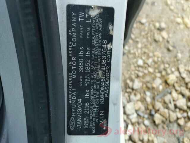 5TDDZ3DC0KS210112 2004 HYUNDAI ELANTRA