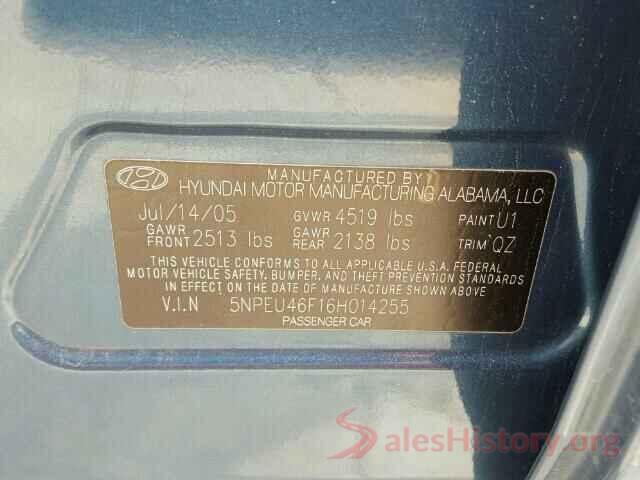 1N4AL3AP0GN310077 2006 HYUNDAI SONATA