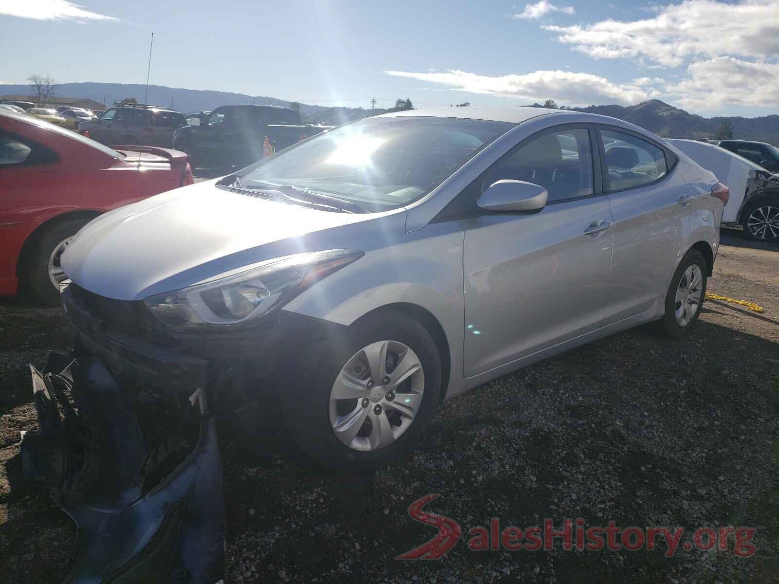 5NPDH4AE5GH700797 2016 HYUNDAI ELANTRA