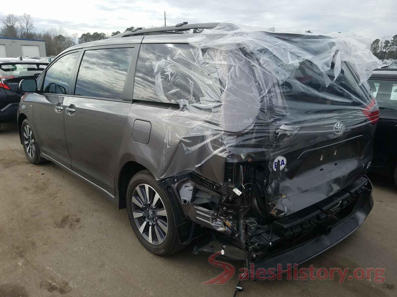 5TDDZ3DCXLS239862 2020 TOYOTA SIENNA