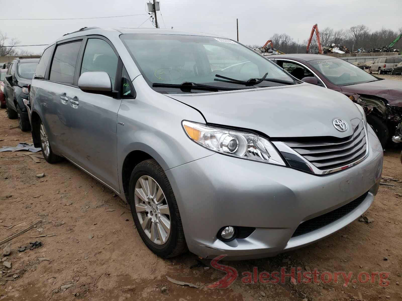 5TDDK3DCXGS132420 2016 TOYOTA SIENNA