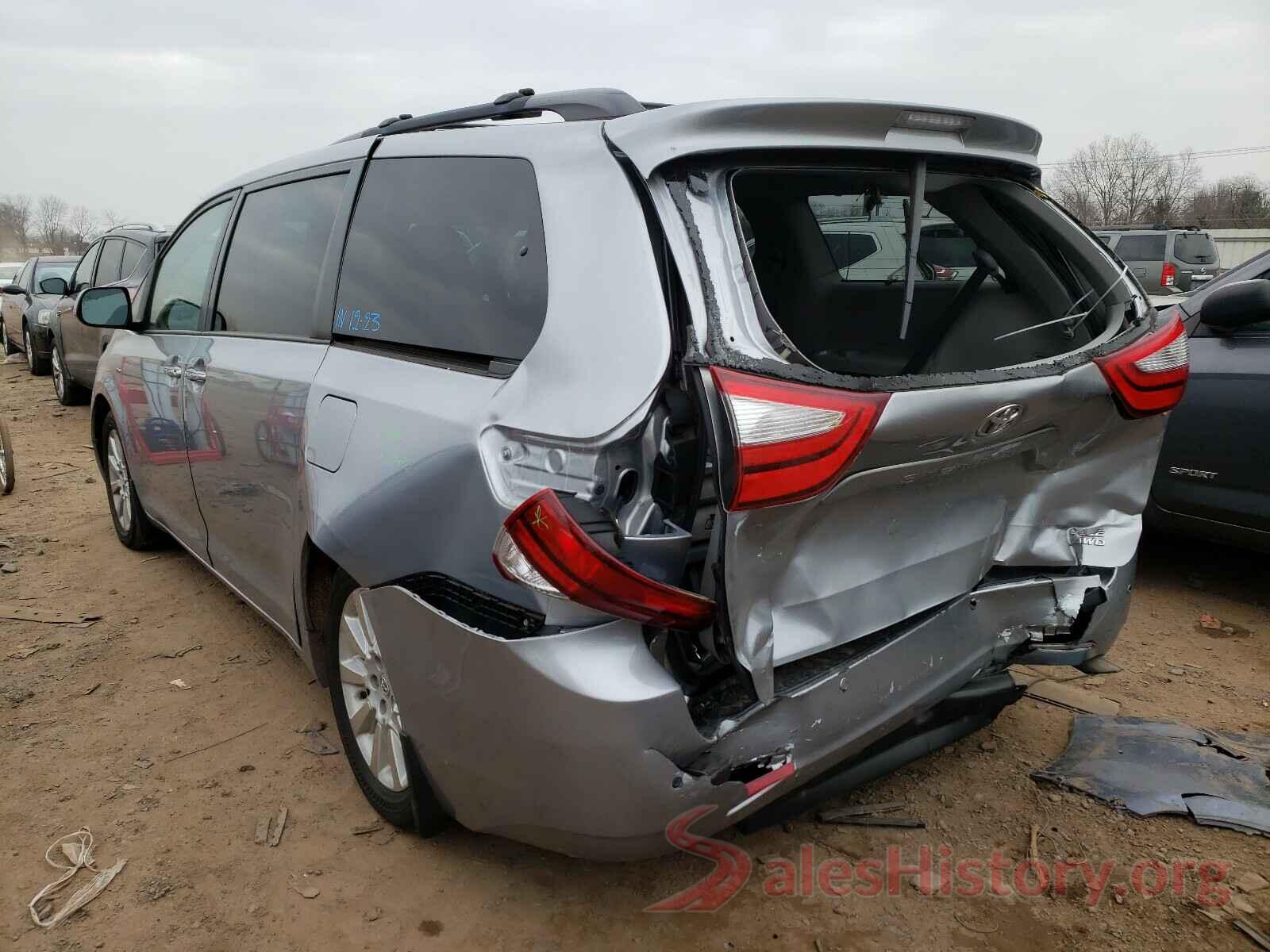 5TDDK3DCXGS132420 2016 TOYOTA SIENNA