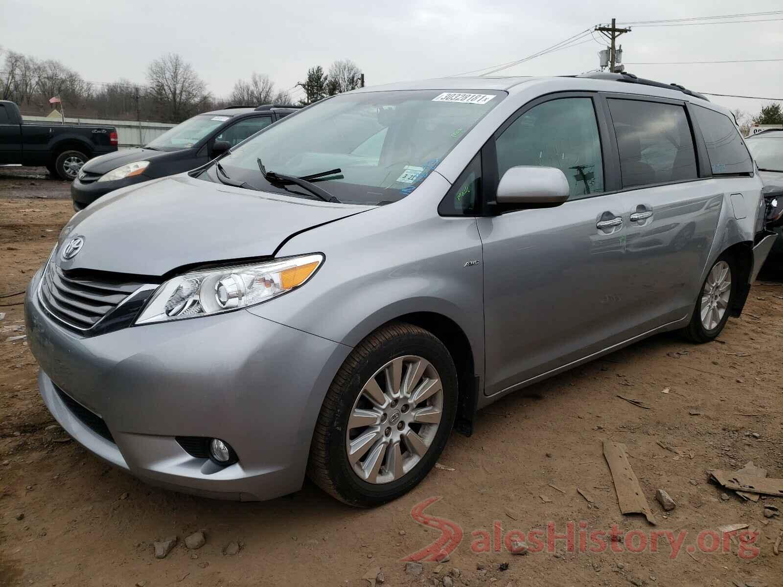 5TDDK3DCXGS132420 2016 TOYOTA SIENNA