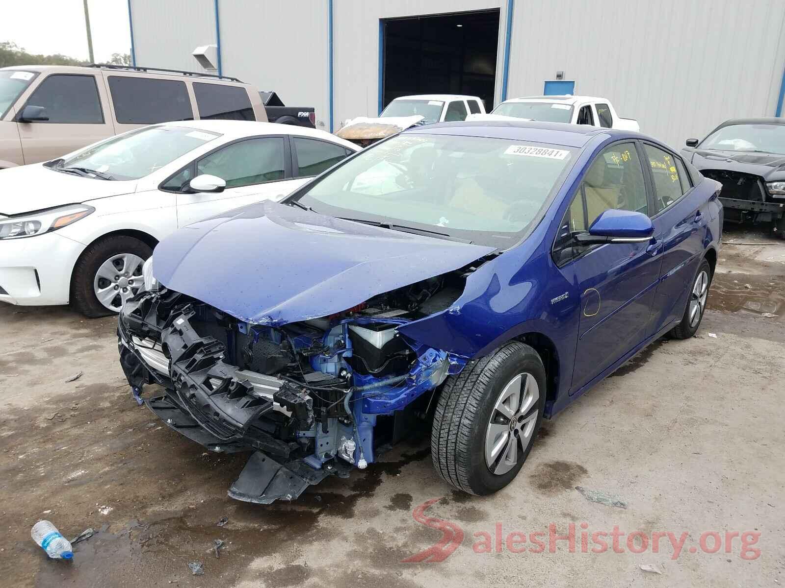 JTDKARFU7G3516286 2016 TOYOTA PRIUS