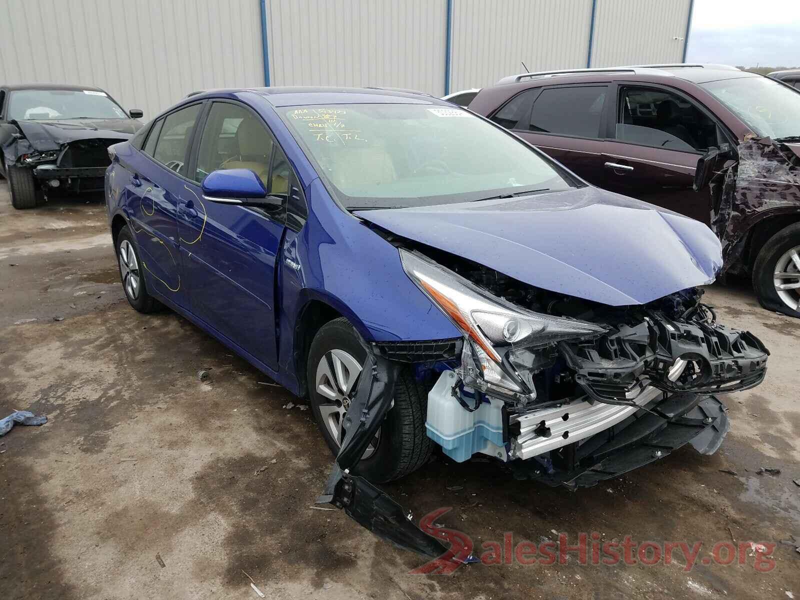 JTDKARFU7G3516286 2016 TOYOTA PRIUS