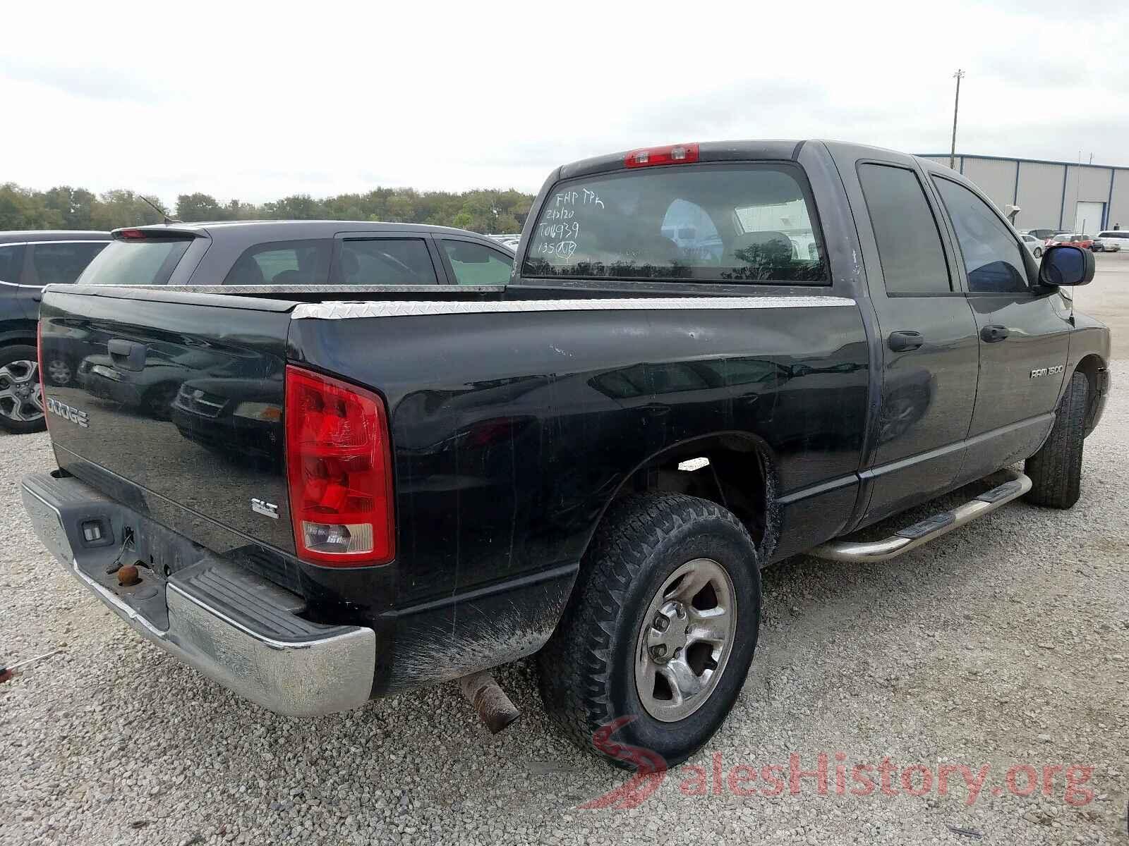 5TDKZ3DC8KS976371 2004 DODGE RAM 1500