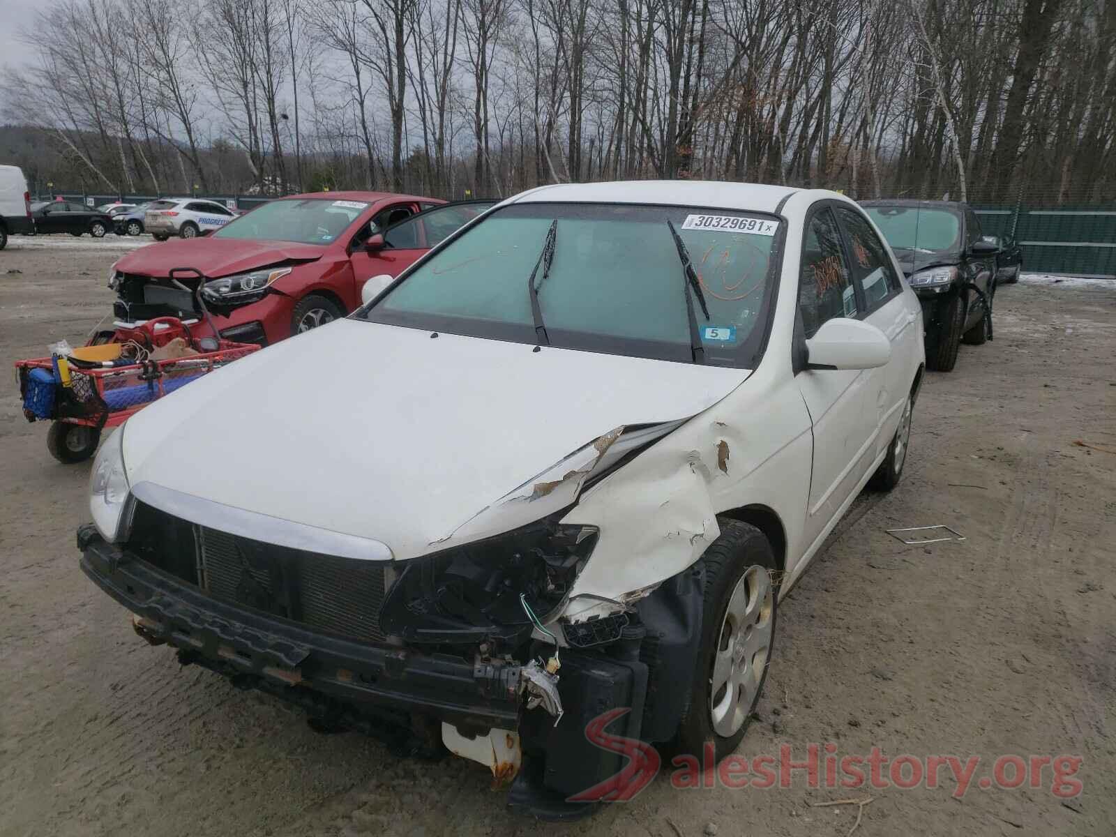 5TDKZ3DC2JS918884 2009 KIA SPECTRA