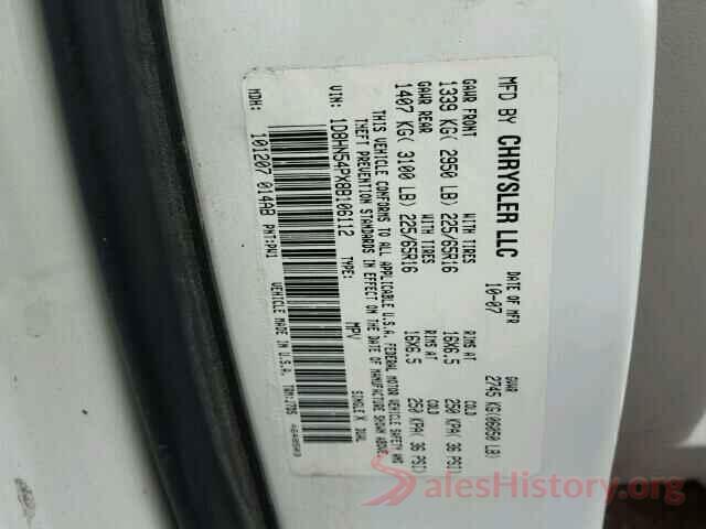 JM1BM1U70G1337668 2008 DODGE CARAVAN