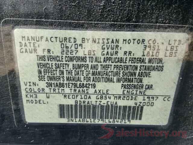 4T1BF1FK8GU133478 2009 NISSAN SENTRA