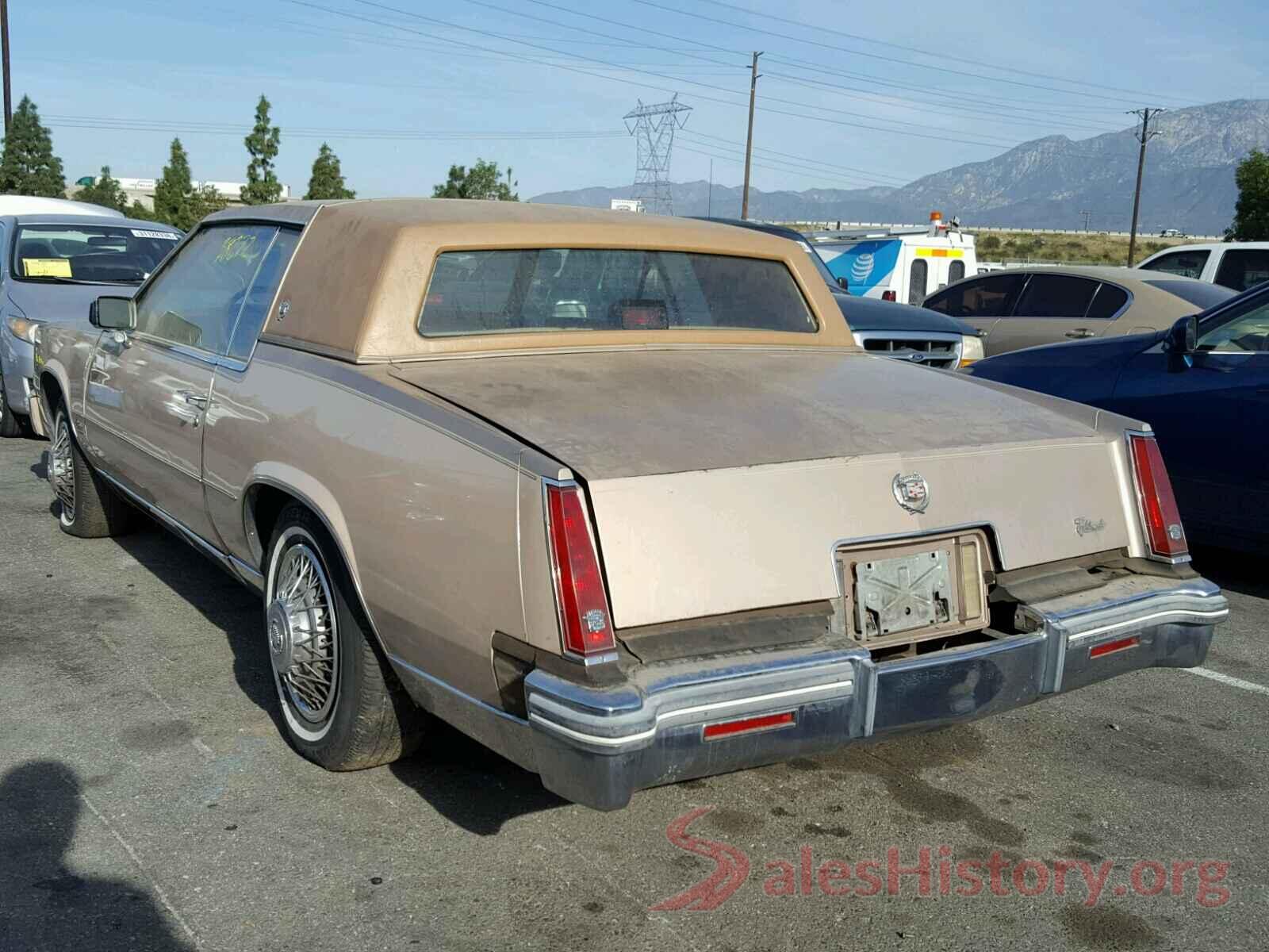 3GNAXNEX0JS580533 1984 CADILLAC ELDORADO