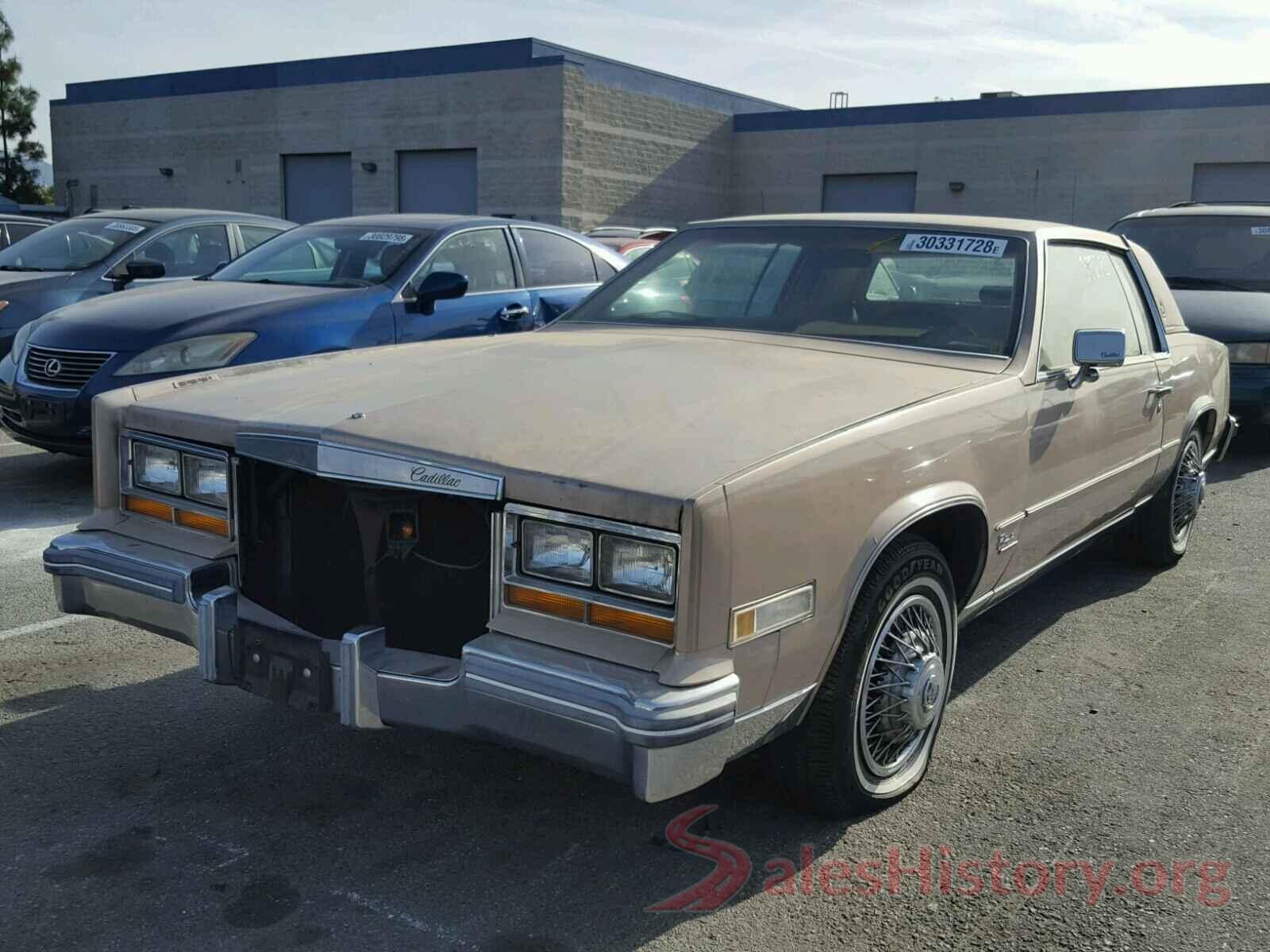 3GNAXNEX0JS580533 1984 CADILLAC ELDORADO