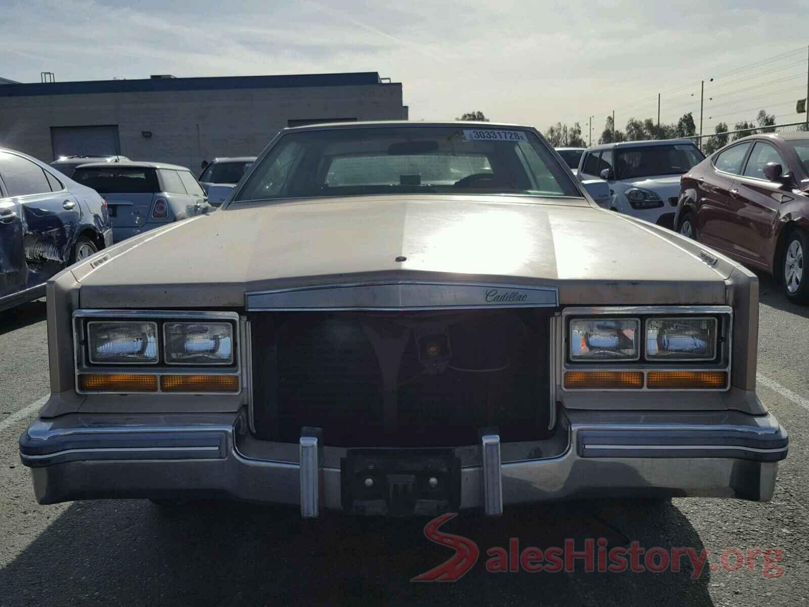 3GNAXNEX0JS580533 1984 CADILLAC ELDORADO