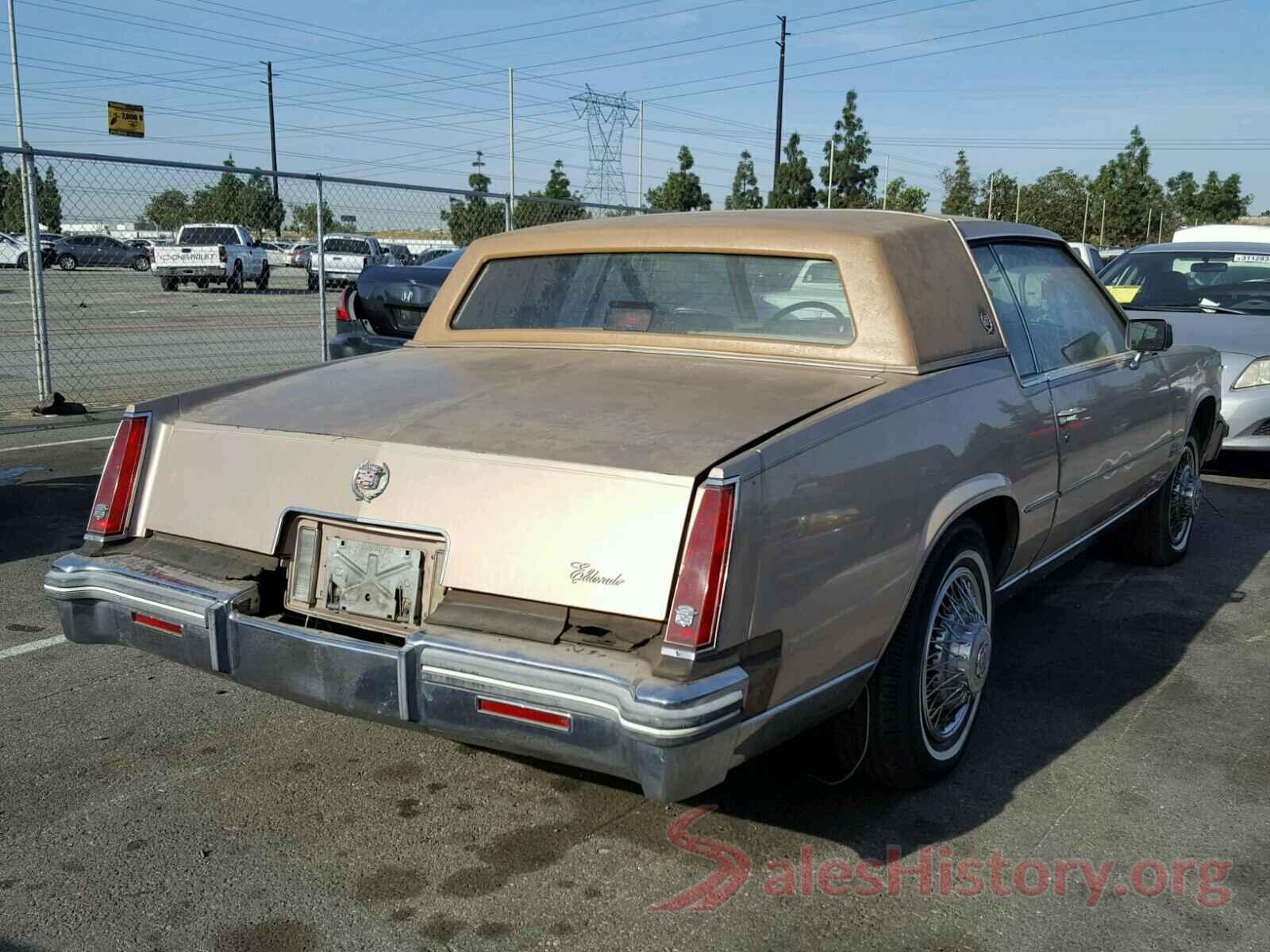 3GNAXNEX0JS580533 1984 CADILLAC ELDORADO