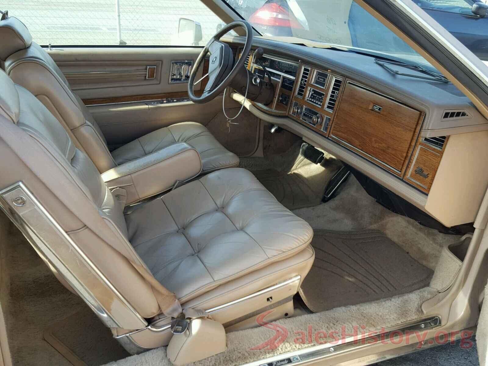 3GNAXNEX0JS580533 1984 CADILLAC ELDORADO