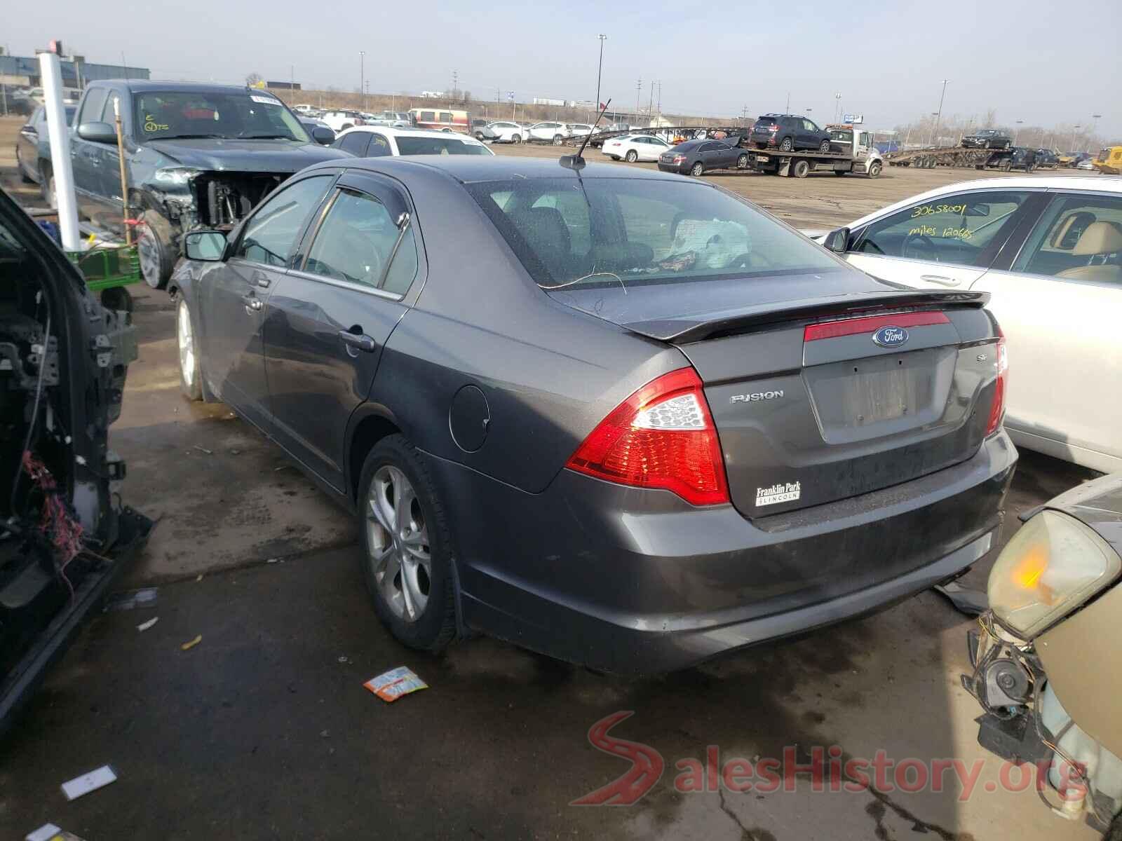 4T1BF1FK6HU386459 2012 FORD FUSION