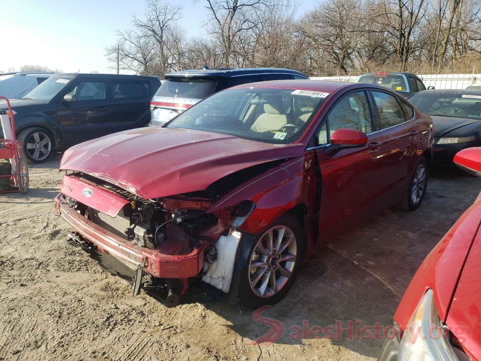 3FA6P0H70HR391238 2017 FORD FUSION