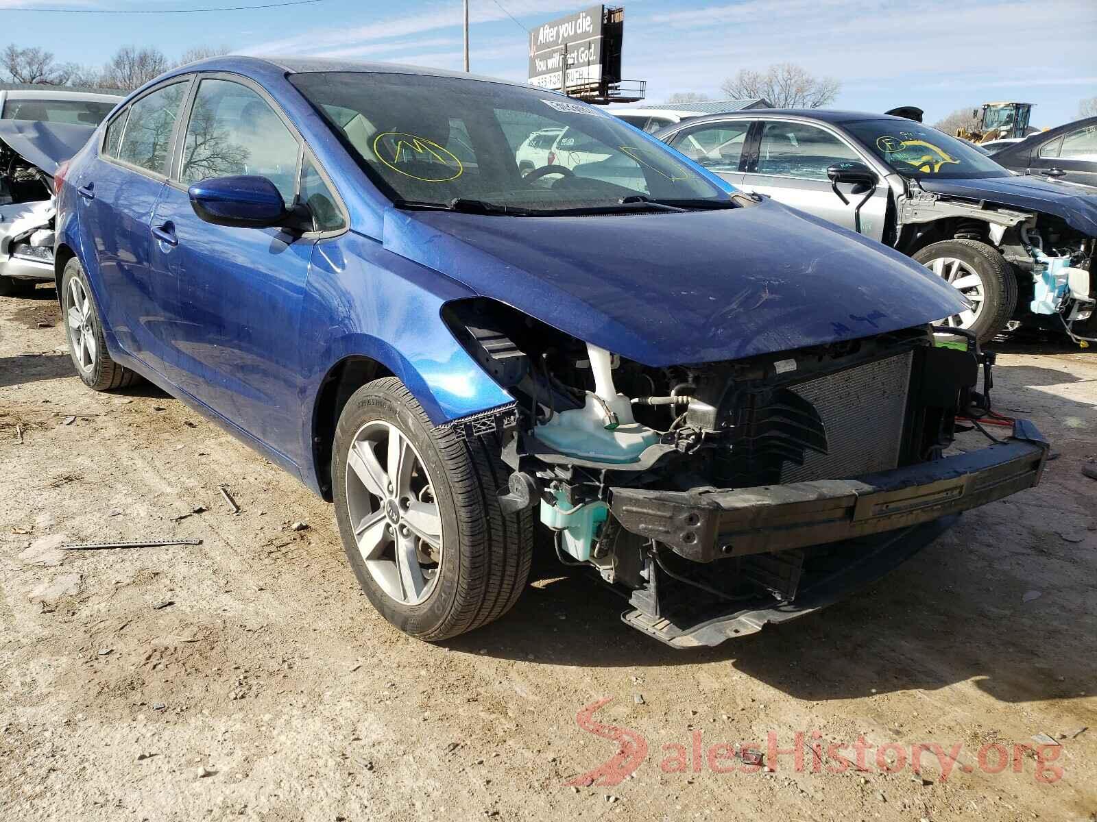 3KPFL4A73JE164274 2018 KIA FORTE