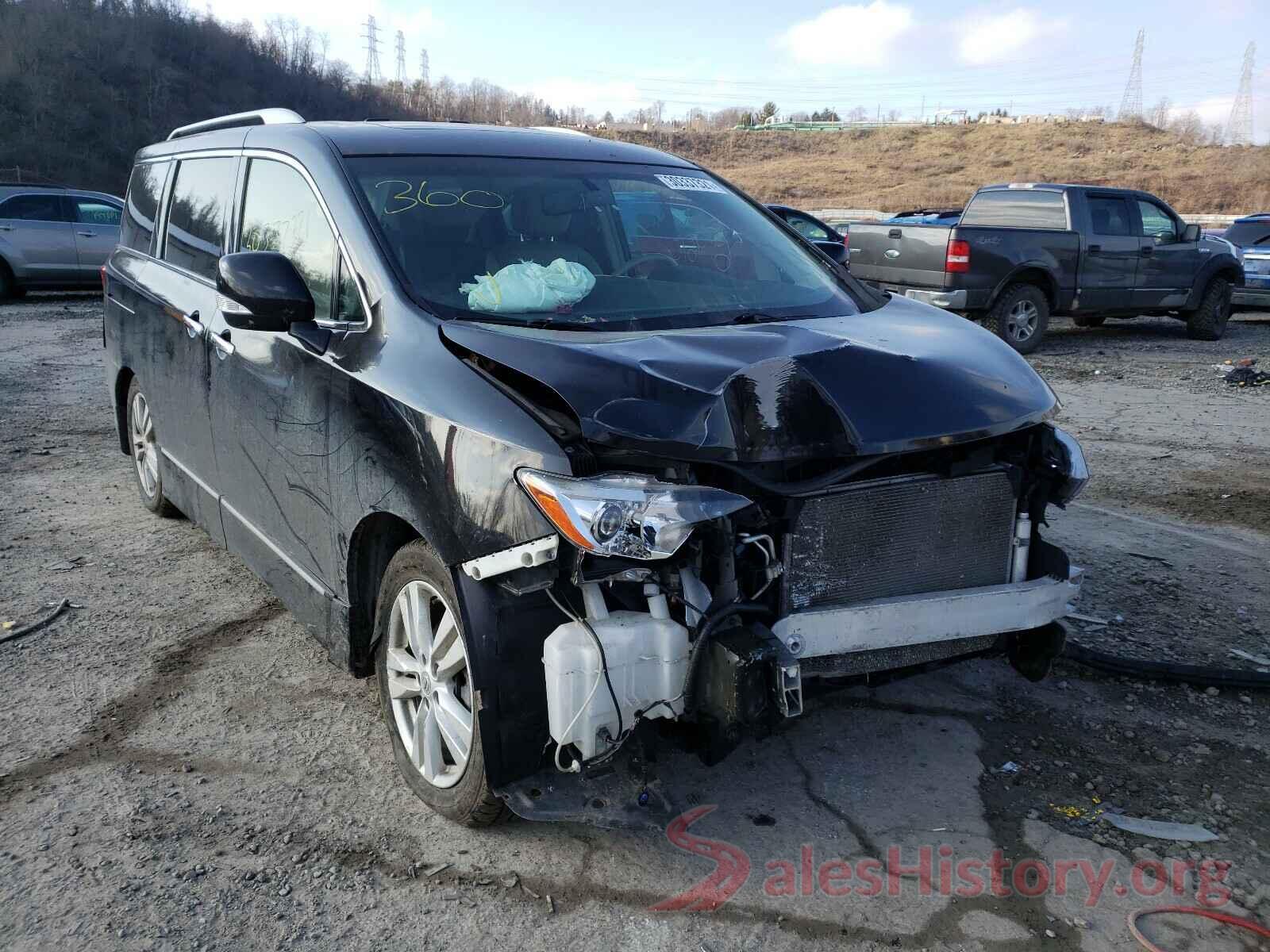 KNMAT2MV7GP649714 2013 NISSAN QUEST