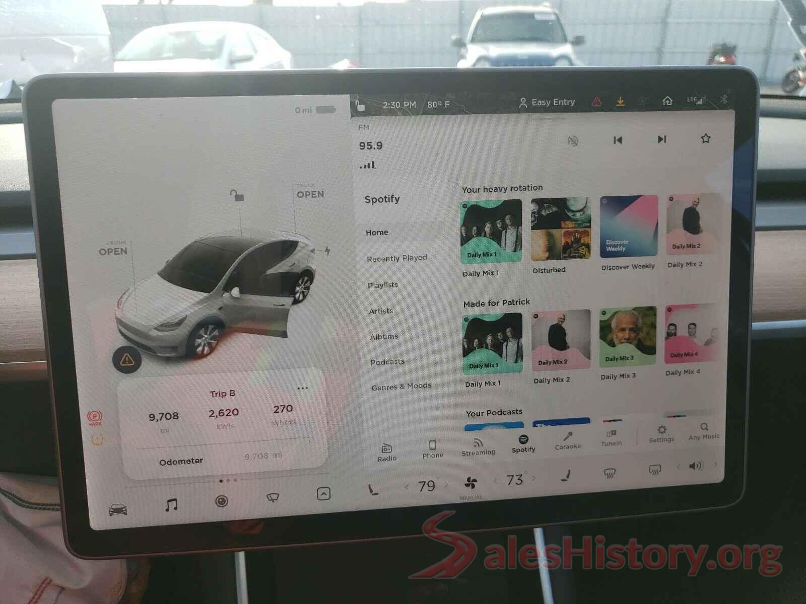 5YJYGDEF6LF002568 2020 TESLA MODEL Y